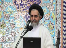  امام جمعه ابرکوه: عده ای به بهانه حمایت از تولید داخلی خون مردم را در شیشه کرده اند