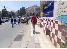 نیروهای طالبان در خیابان‌های کابل / FILM
