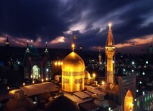حرم امام رضا (ع) پس از حمله توپخانه‌ای روس‌ها در سال ١٢٩٠ خورشیدی+ عکس