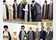 آیت‌الله جنتی نشان فاطمی گرفت