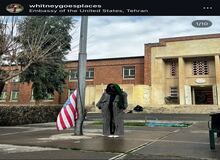  پورن استار آمریکایی در سفارت آمریکا در تهران + عکس