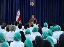 مدال‌آوران ایران در بازی‌های پارا آسیایی با رهبرانقلاب دیدار کردند
