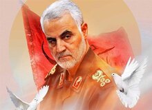 فضاسازی محیطی به مناسبت نخستین سالگرد شهادت سردار دلها از دیشب آغاز شد/"مرد میدان" در تهران