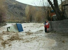 سیل در یکی از مقاصد توریستی پر تردد تهران/ تنگه‌واشی از گردشگر خالی شد / عکس