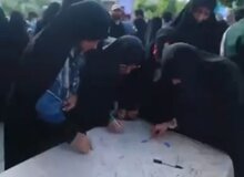 جمع‌آوری «امضای زنان» علیه بی حجاب‌ها در «۱۰۰ نقطه پایتخت» +تصاویر 