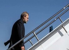 علی لاریجانی دوحه را به مقصد ایران ترک کرد