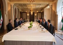 دیدار جولانی با پادشاه اردن در امان
