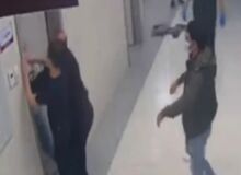 کلیپ دعوای علی صبوری با کادر بیمارستان