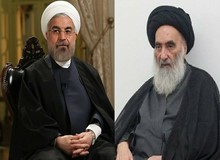 روحانی با آیت الله سیستانی دیدار کرد
