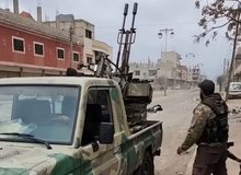 حمله به کاروان مشترک نظامیان سوری و آمریکایی در نزدیکی تدمر