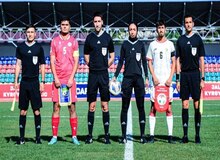 مهسا قربانی تاریخ‌ساز شد؛ قضاوت در فوتبال مردان کافا ۲۰۲۴