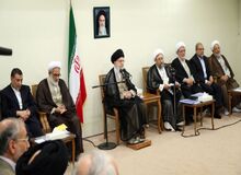 دیدار رئیس و مسئولان دستگاه قضائی با رهبر انقلاب
