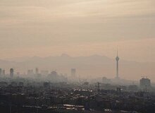 آلودگی هوای تهران در وضعیت قرمز