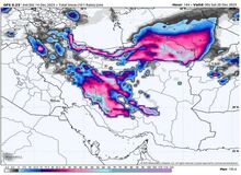 تشدید سامانه بارشی در ۴ استان؛ کاهش تدریجی بارش‌ها در اغلب نقاط کشور از فردا