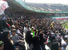 حضور زنان در استادیوم برای سلام فرمانده چگونه آزاد شد