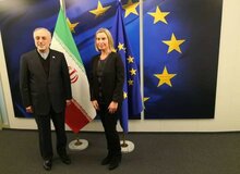 دیدار صالحی و موگرینی با موضوع تلاش برای حفظ  برجام 