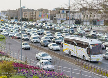 ترافیک سنگین در ۳ محور شمالی و انسداد ۶ محور شریانی و غیرشریانی