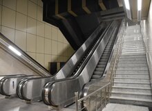  پله برقی مترو تهران باز حادثه آفرید