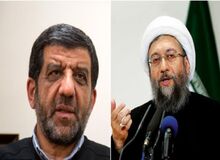 ضرغامی: آقای آملی لاریجانی با تمام وجود از «اکبر طبری» دفاع می کرد/ رئیس سابق دستگاه قضا از اصحاب ثروت و قدرت بود+فیلم 