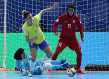 شکست زنان فوتسال ایران مقابل برزیل در گام نخست جام جهانی