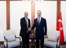 دیدار فیدان با سفیر آمریکا در ترکیه