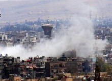 حمله اسرائیل به یک خودرو در جاده فرودگاه دمشق