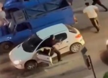 دستگیری راننده مسلح به اسلحه کلاشینکف در جاده چالوس