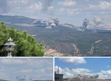 بمباران جنوب لبنان از سوی جنگنده‌های اسرائیلی