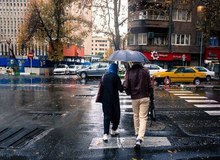 بارش باران در تهران از دوشنبه