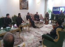 حضور محسن رضایی در منزل مرحوم عادل آذر +تصاویر 