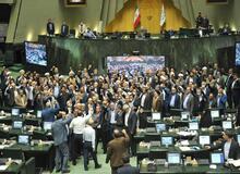 شعارهای نمایندگان مجلس علیه اسرائیل ساعاتی بعد از حمله سپاه
