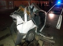 کشته و زخمی شدن ۵ نفر بر اثر سقوط خودرو در نوشهر