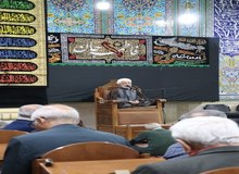 کاظم صدیقی بالاخره رویت شد/ سخنرانی امام جمعه پیشین تهران روی منبر مسجد جامع ازگل + تصویر