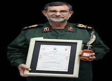 تجلیل از بهترین فرمانده سپاه پاسداران
