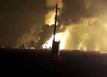 کاله در آتش سوخت؛ دستور فوری: روستا را تخلیه کنید