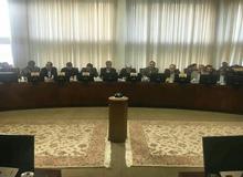 حضور وزرای پیشنهادی دولت در جلسه فراکسیون امید
