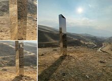 نهمین "مونولیت" اسرار آمیز جهان در حوالی جاجرود دیده شد!+ عکس