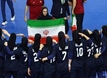 قهرمانی دختران هندبالیست ایران در بازی‌های آسیایی جوانان