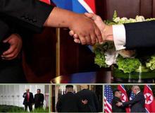 تحلیل زبان بدن کیم جونگ اون و ترامپ 