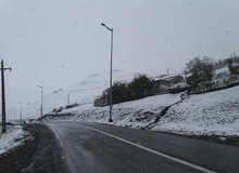جاده کندوان سفیدپوش شد + فیلم