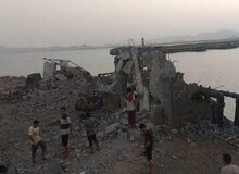 اولین تصاویر از حمله آمریکا به آب‌شیرین‌کن بونجی جاسک