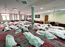 مدل جدید کفن پوشی در بروجرد+ عکس