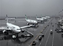آمادگی فرودگاه‌ها برای مقابله با شرایط بد جوی