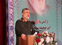 سردار حاجی زاده: به لطف الهی نظام اسلامی سقوط نمی کند 