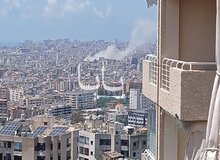 حمله به ضاحیه بیروت / در آستانه امضای تفاهم پایان جنگ اسرائیل به پایتخت لبنان حمله کرد