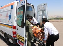 واژگونی مینی‌بوس در جاده اهر-کلیبر ۲۵ مصدوم برجای گذاشت