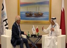 رایزنی وزیر خارجه قطر با بورل در خصوص مذاکرات وین
