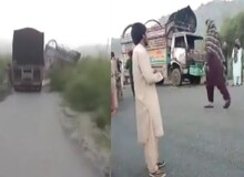 افراد مسلح در پاکستان خودروهای عبوری را به رگبار بستند / مهاجمان ۲۳ نفر را کشتند و ۱۰ خودرو را به آتش کشیدند