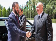 دیدار «جولانی» با «الهام علی‌اف» در باکو