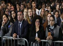 فضای غم بر ستاد انتخاباتی هیلاری سایه افکنده است
